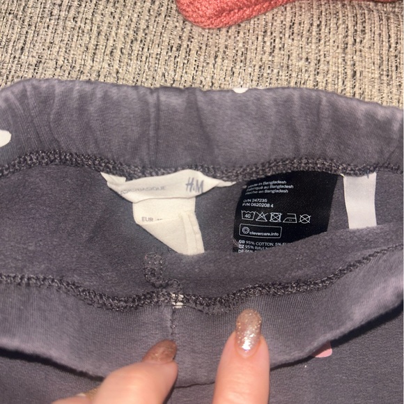 Lot of 6 pairs of leggings for girls size 6/7 - Picture 7 of 14